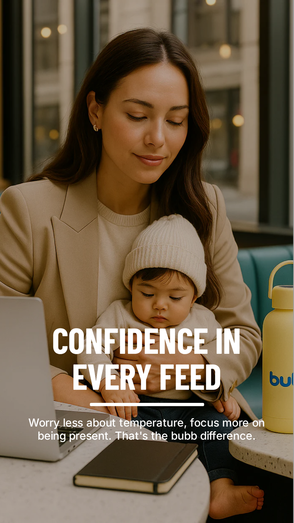 Bubb - smart baby thermos 750ml